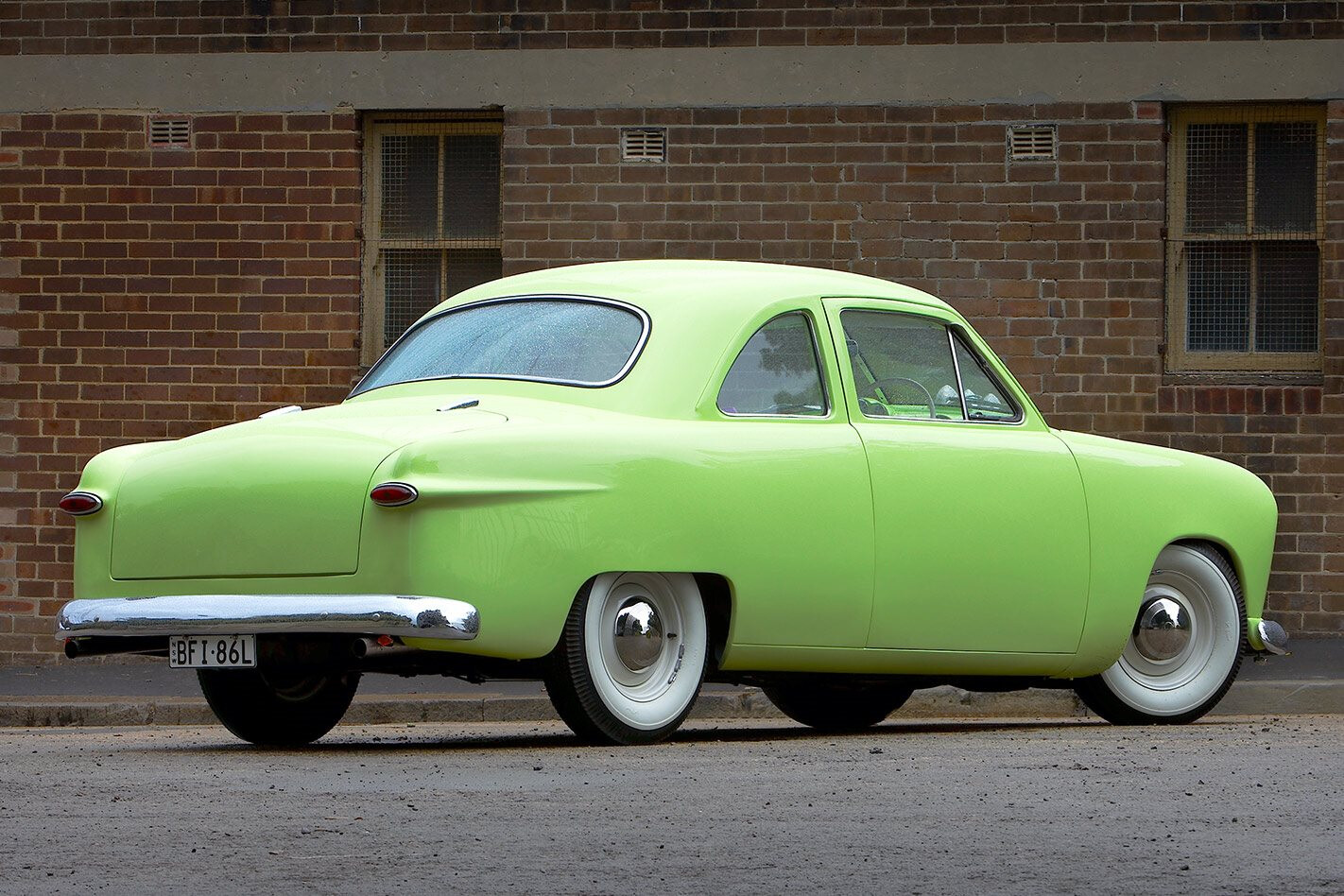 Rescued 1950 Ford coupe ex-show car